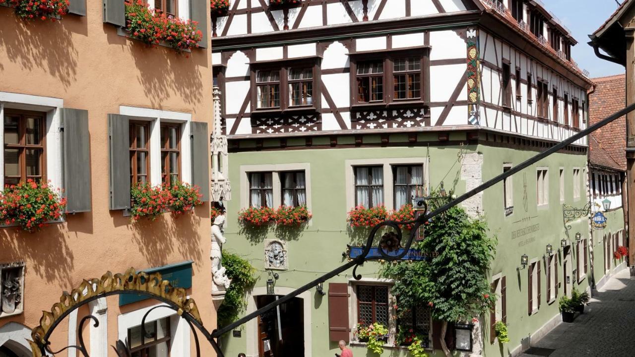 Hotel Reichskuechenmeister Rothenburg ob der Tauber Exterior photo